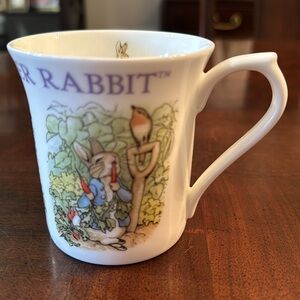 Queens Kitchen PETER RABBIT Beatrix Potter Tea Cup Coffee Mug 3.5" Tall …